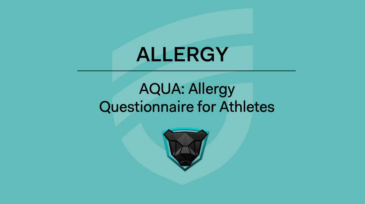 ALLERGIE - AQUA: Allergy Questionnaire for Athletes
